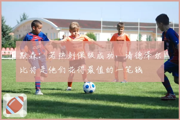 默森:若热刺保级成功,请德泽尔比将是他们花得最值的一笔钱