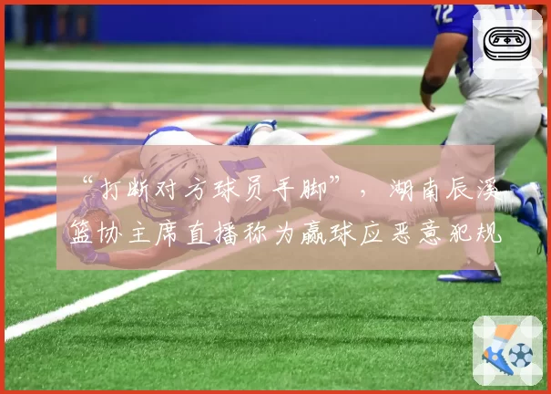 “打断对方球员手脚”，湖南辰溪篮协主席直播称为赢球应恶意犯规，当地：已免职，可能喝酒冲动了