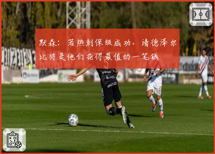 默森:若热刺保级成功,请德泽尔比将是他们花得最值的一笔钱