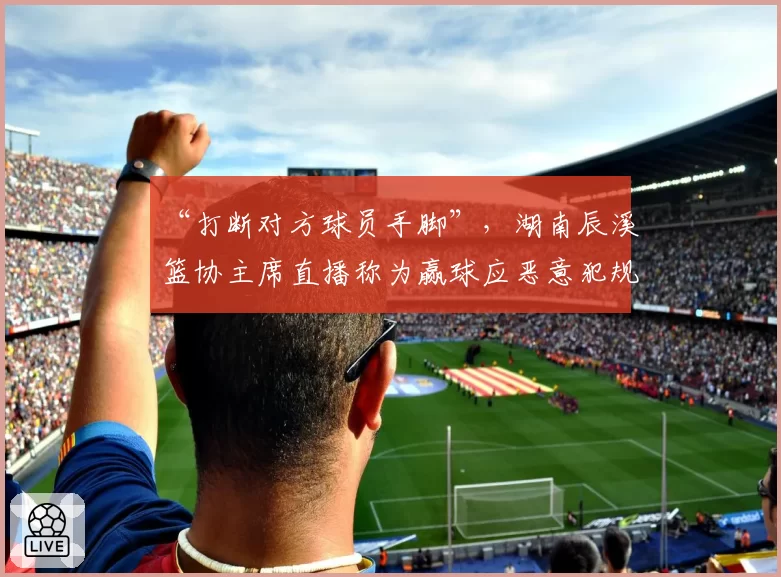 “打断对方球员手脚”，湖南辰溪篮协主席直播称为赢球应恶意犯规，当地：已免职，可能喝酒冲动了